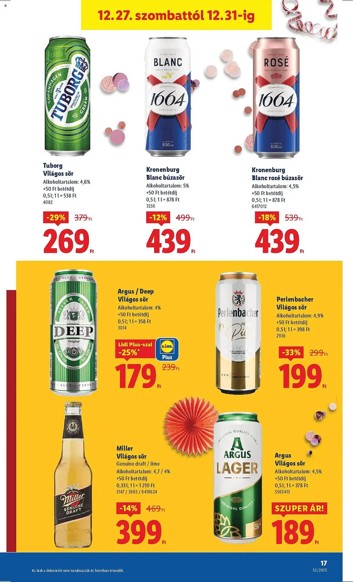 Katalógus Lidl akciós újság december 27.-tól december 31.-ig 2025. - Oldal 17