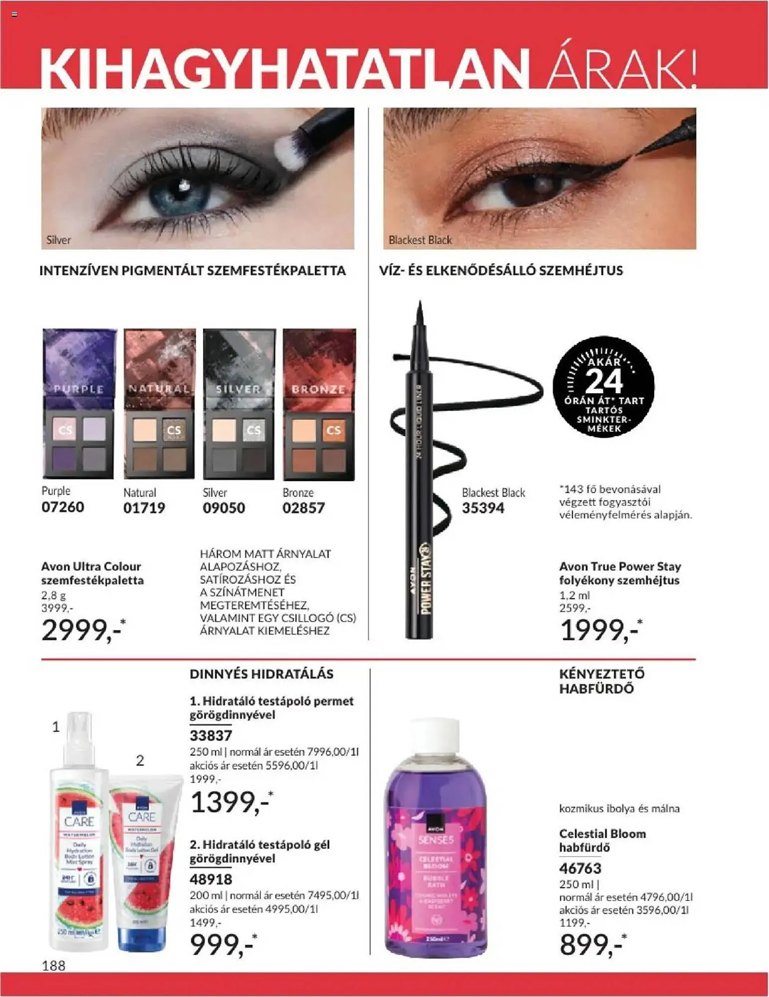Katalógus AVON akciós újság augusztus 1.-tól augusztus 31.-ig 2025. - Oldal 187
