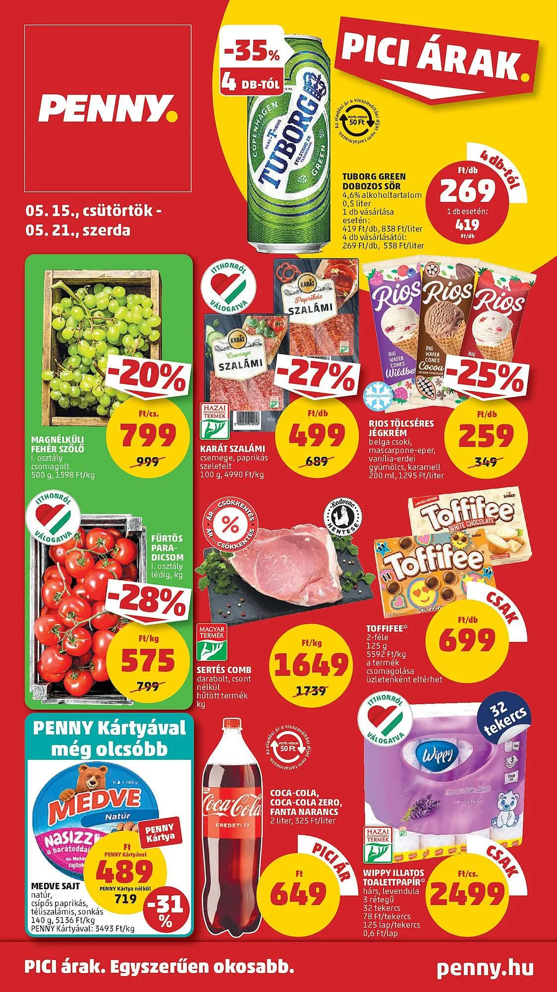 Katalógus PENNY akciós újság május 15.-tól május 21.-ig 2025. - Oldal 1