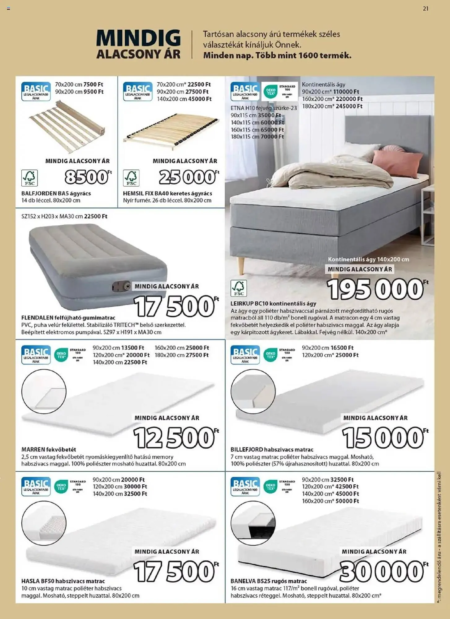 Katalógus JYSK akciós újság szeptember 10.-tól október 14.-ig 2025. - Oldal 21