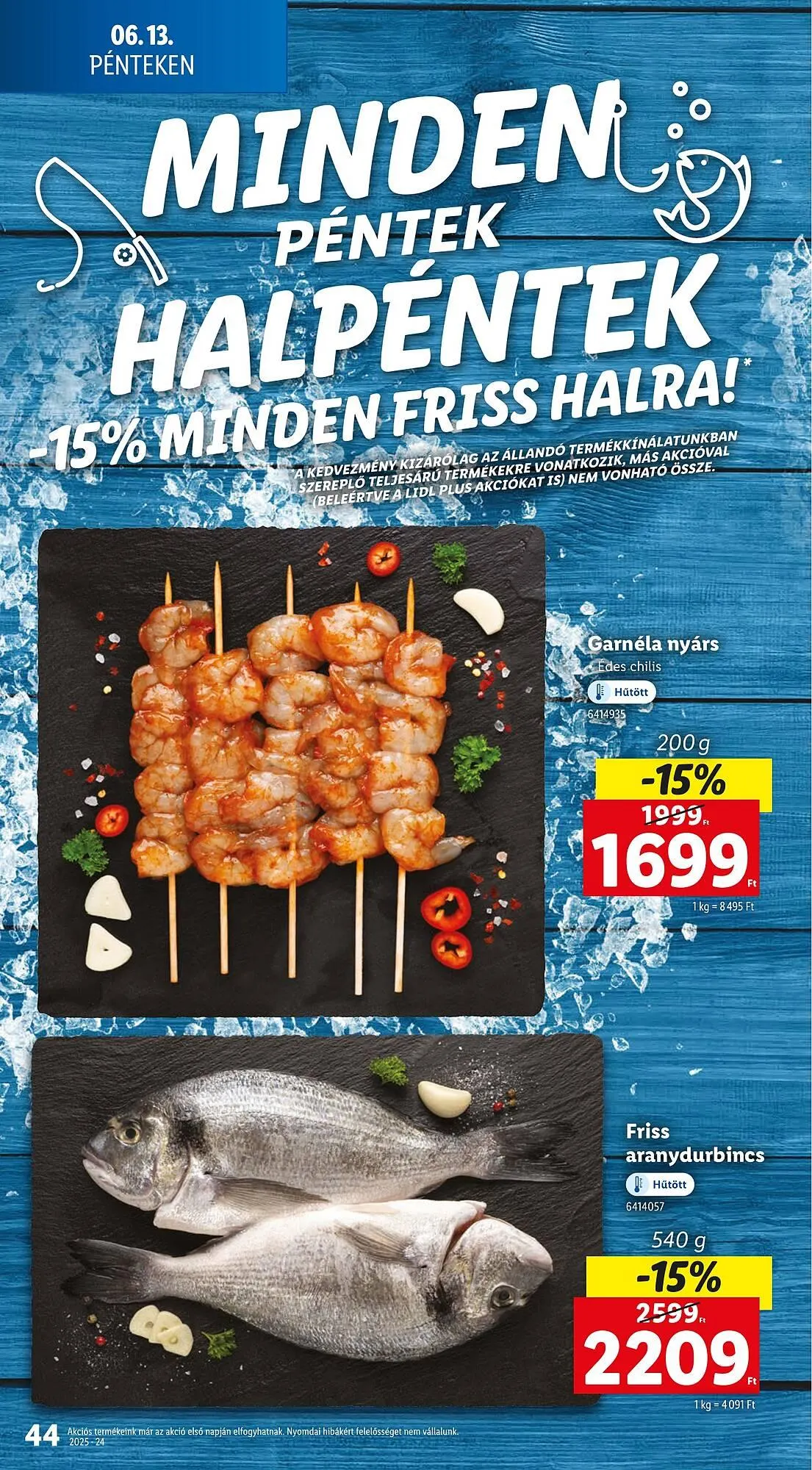 Katalógus Lidl akciós újság június 12.-tól június 18.-ig 2025. - Oldal 44