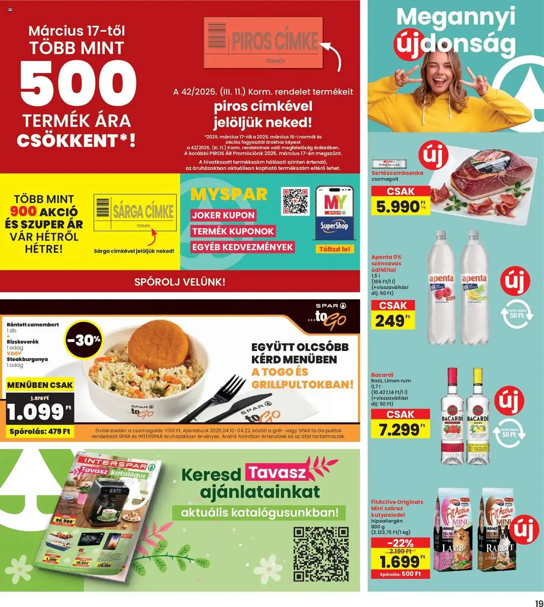 Katalógus Interspar akciós újság április 10.-tól április 22.-ig 2025. - Oldal 19