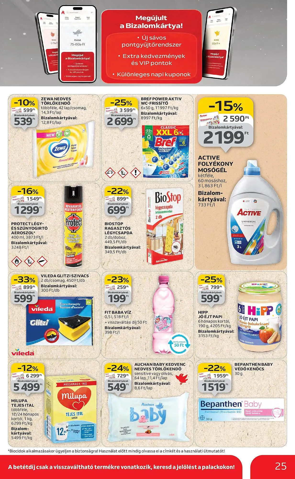 Katalógus Auchan akciós újság július 31.-tól augusztus 6.-ig 2025. - Oldal 25
