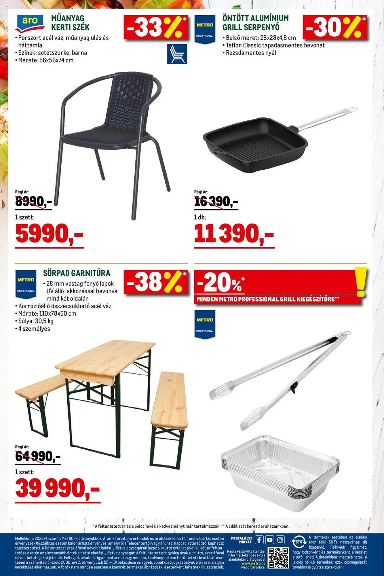 Katalógus Metro akciós újság április 1.-tól április 30.-ig 2025. - Oldal 20
