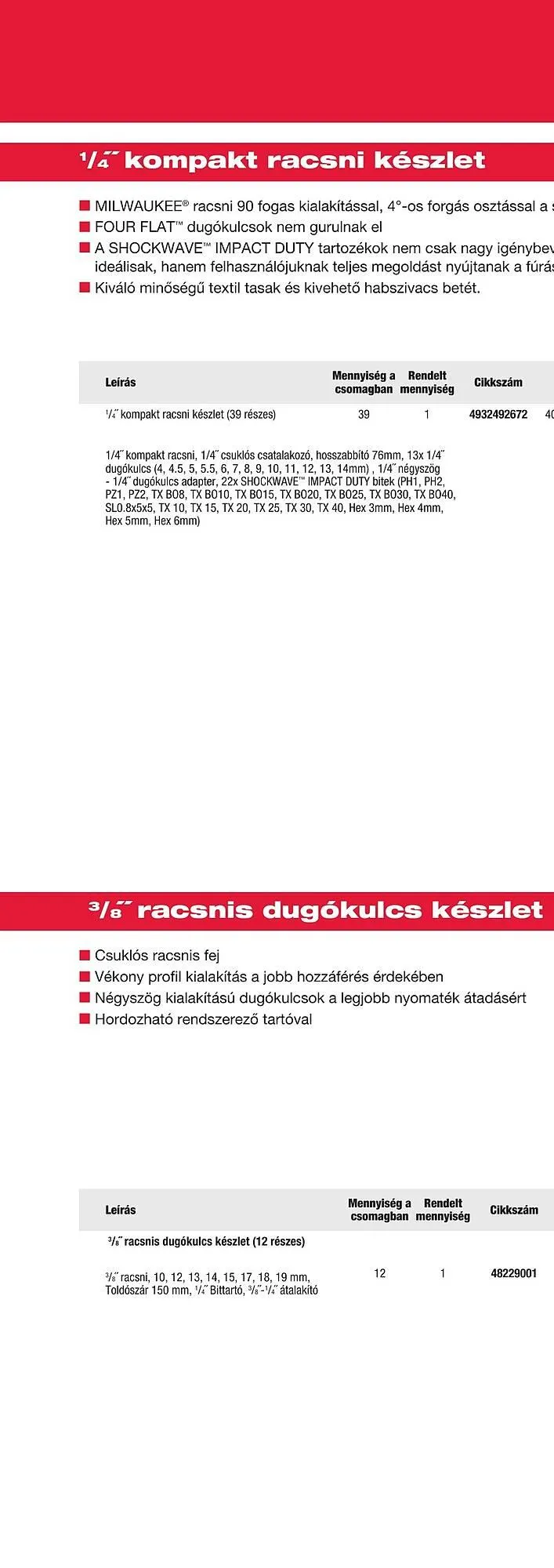 Katalógus Milwaukee akciós újság szeptember 16.-tól december 31.-ig 2025. - Oldal 508