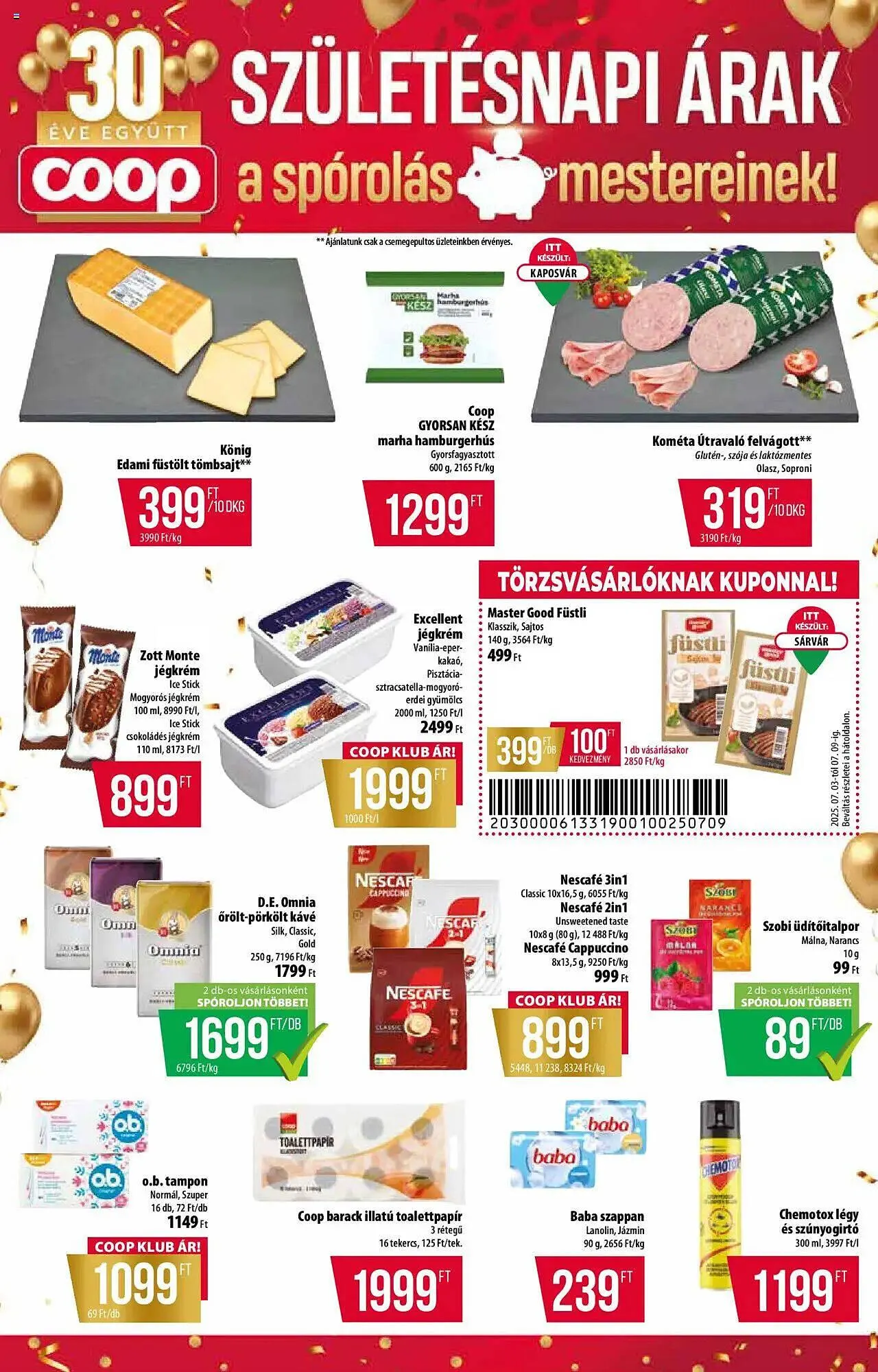 Katalógus Coop akciós újság július 3.-tól július 9.-ig 2025. - Oldal 3