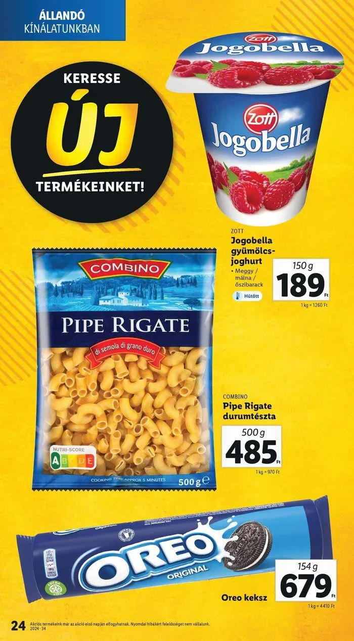 Katalógus Akciós újság – 34. hét augusztus 22.-tól augusztus 28.-ig 2024. - Oldal 24