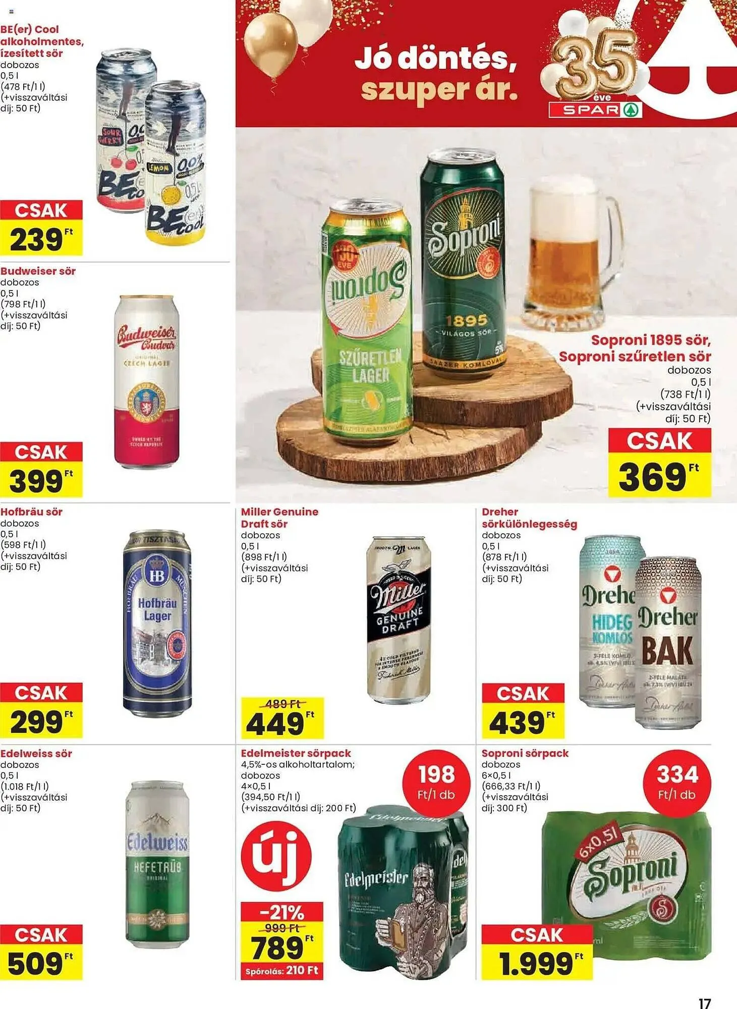 Katalógus Spar akciós újság február 19.-tól február 25.-ig 2026. - Oldal 17