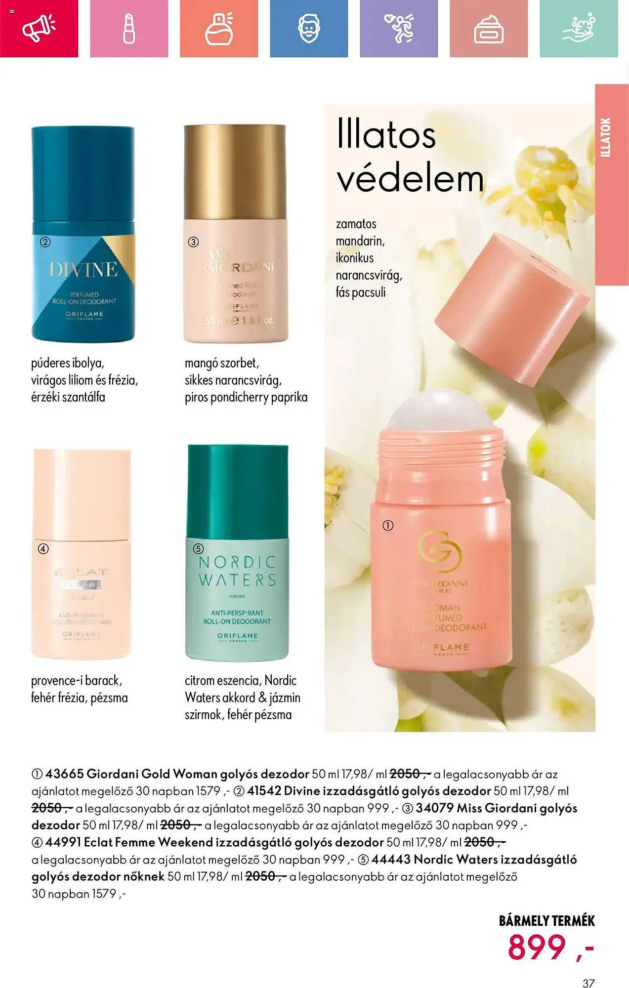 Katalógus Oriflame akciós újság május 25.-tól június 14.-ig 2025. - Oldal 37