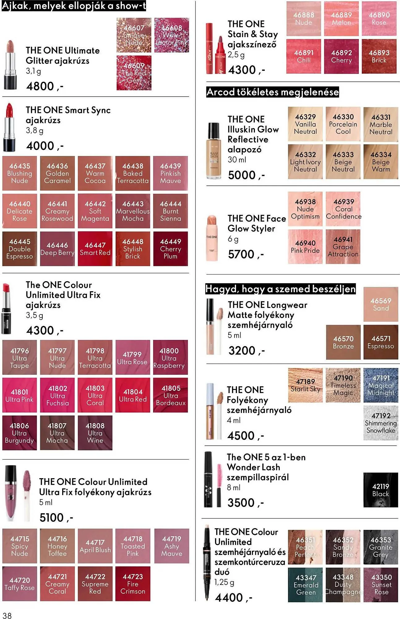 Katalógus Oriflame katalógus október 22.-tól november 11.-ig 2025. - Oldal 38