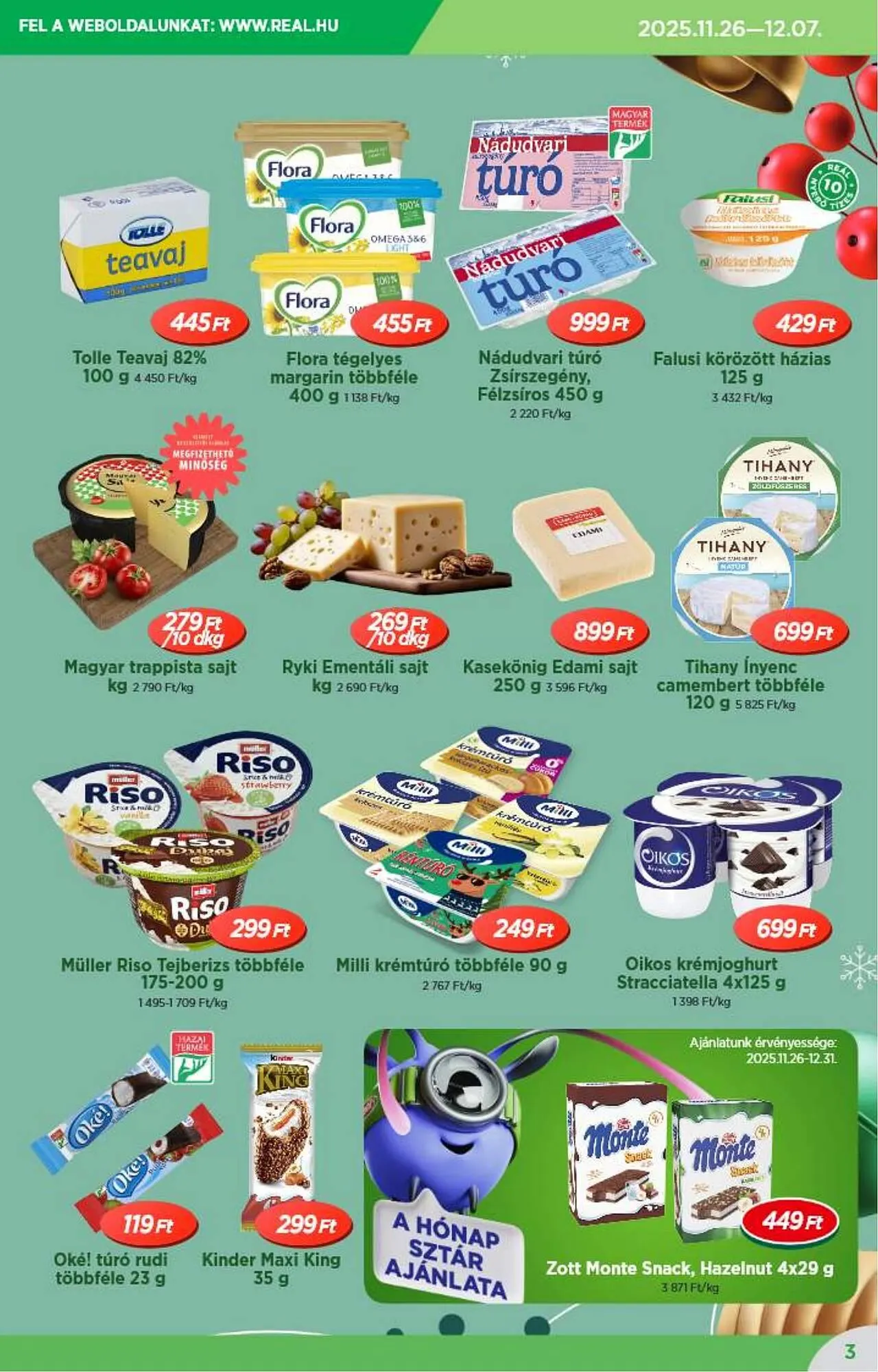 Katalógus Real akciós újság november 26.-tól december 7.-ig 2025. - Oldal 3
