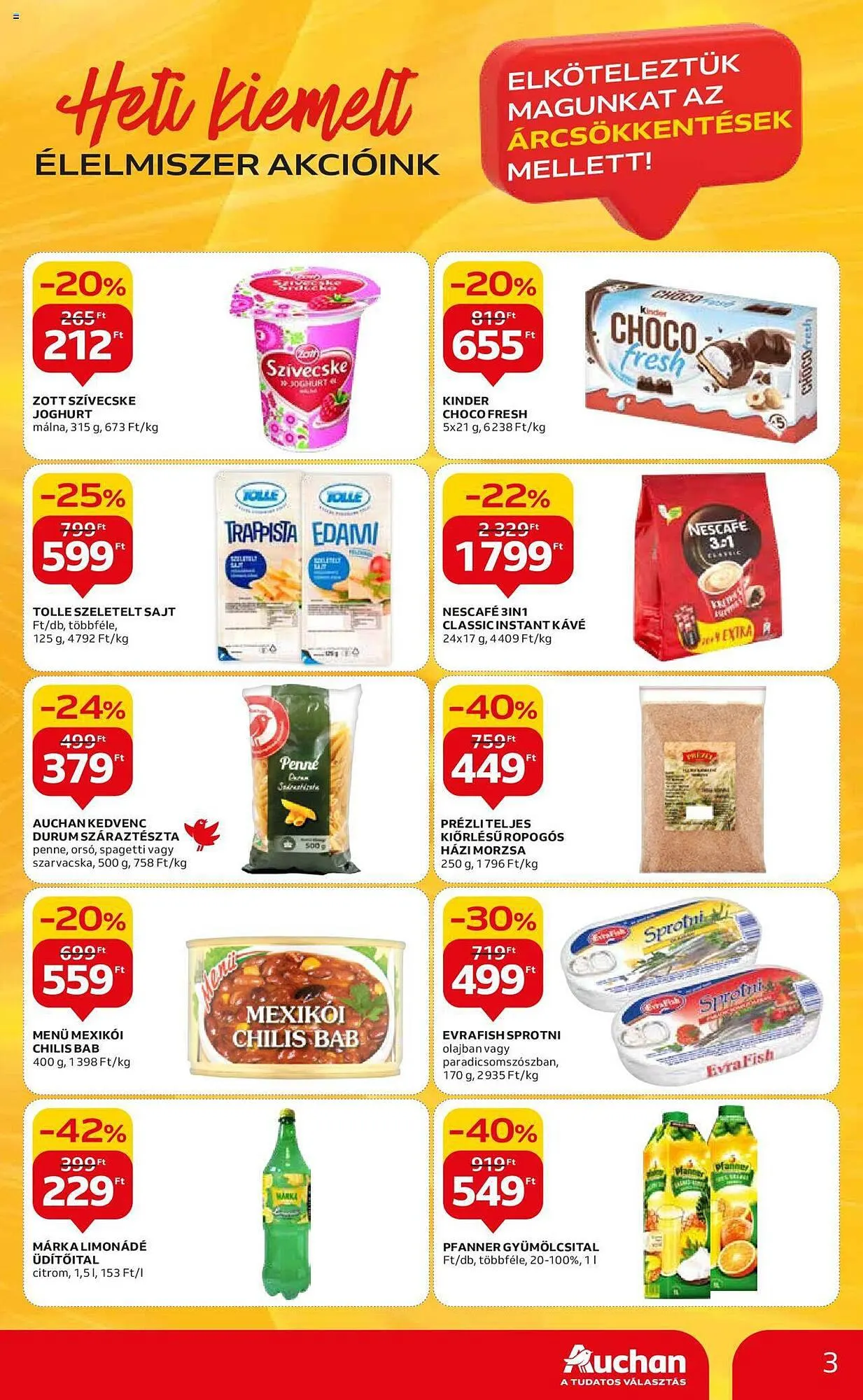 Katalógus Auchan akciós újság szeptember 28.-tól október 4.-ig 2023. - Oldal 3