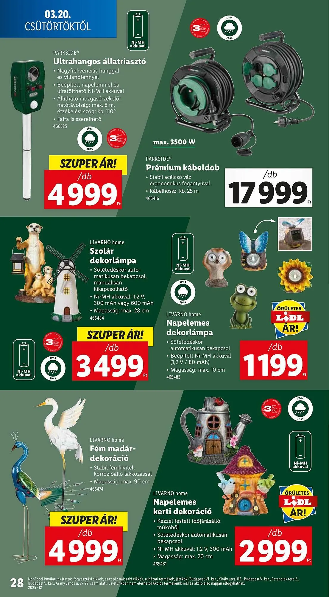 Katalógus Lidl akciós újság március 20.-tól március 26.-ig 2025. - Oldal 28