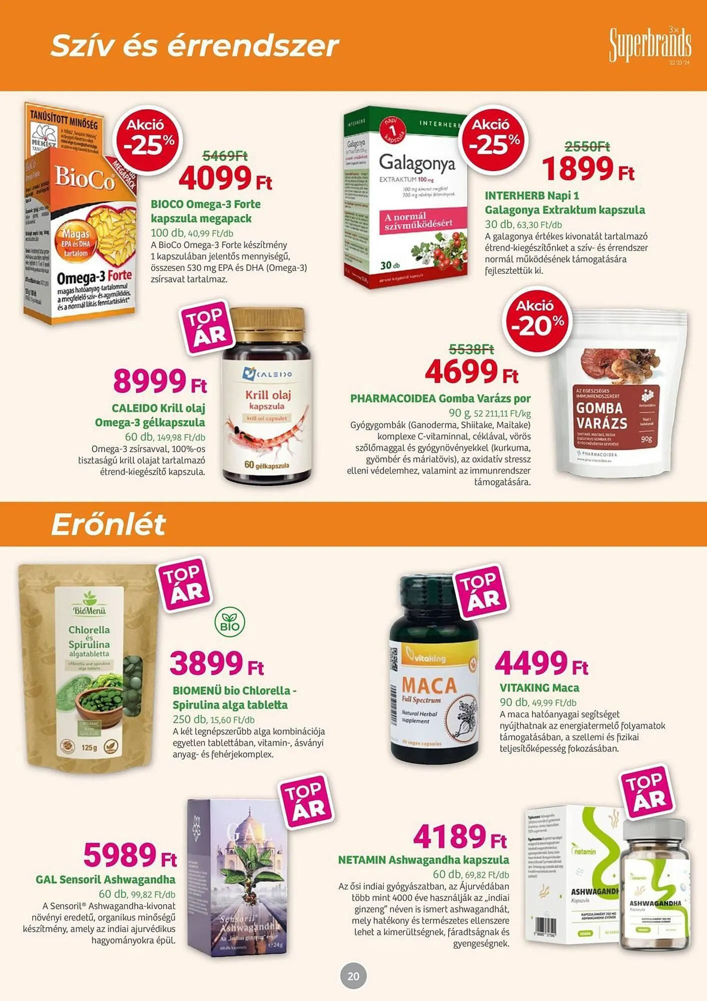 Katalógus Herbaház akciós újság december 1.-tól január 4.-ig 2026. - Oldal 20