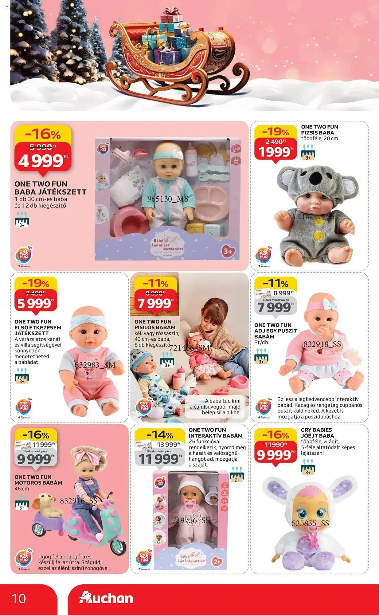 Katalógus Auchan akciós újság október 24.-tól november 26.-ig 2025. - Oldal 10