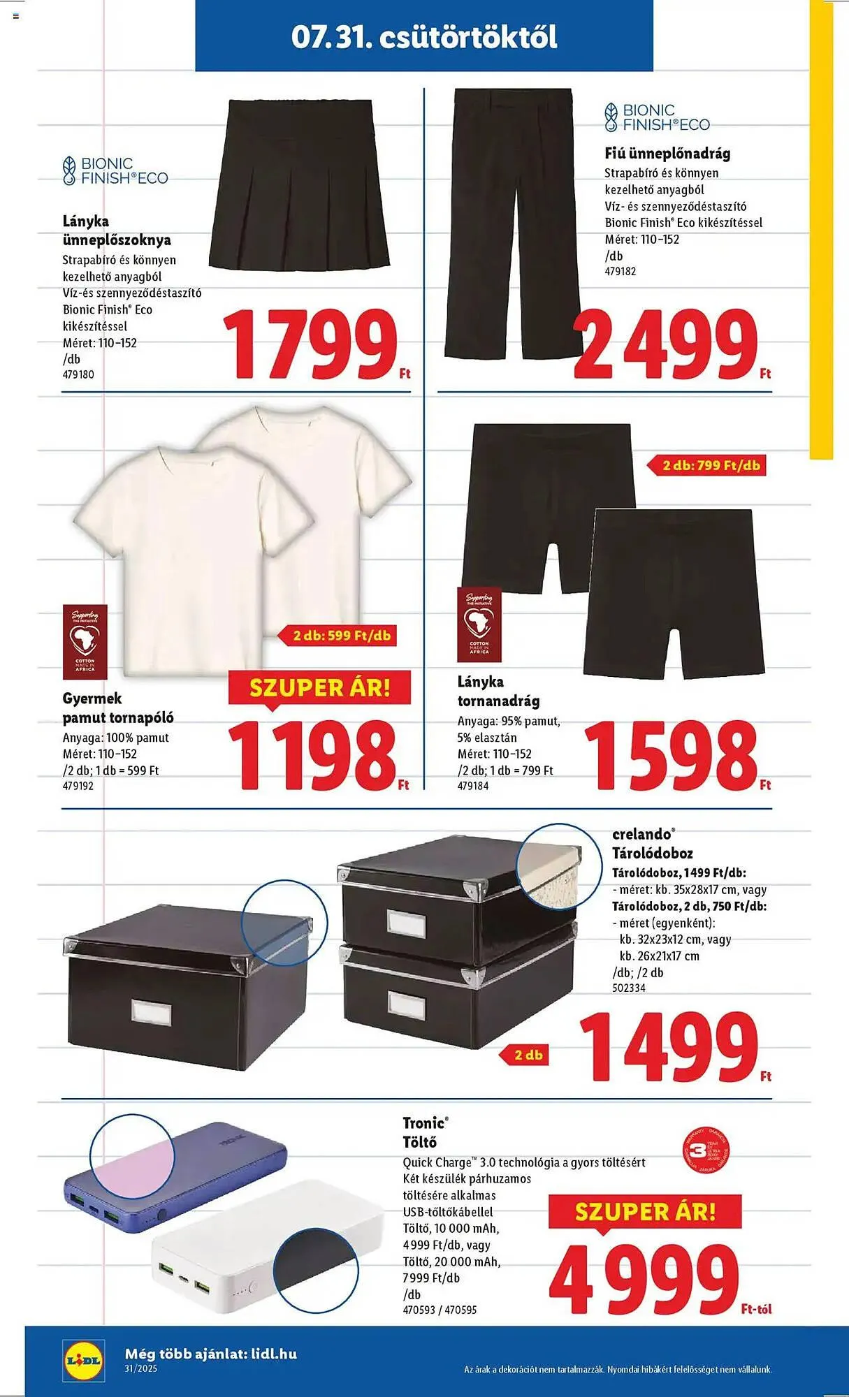 Katalógus Lidl akciós újság július 31.-tól augusztus 31.-ig 2025. - Oldal 14