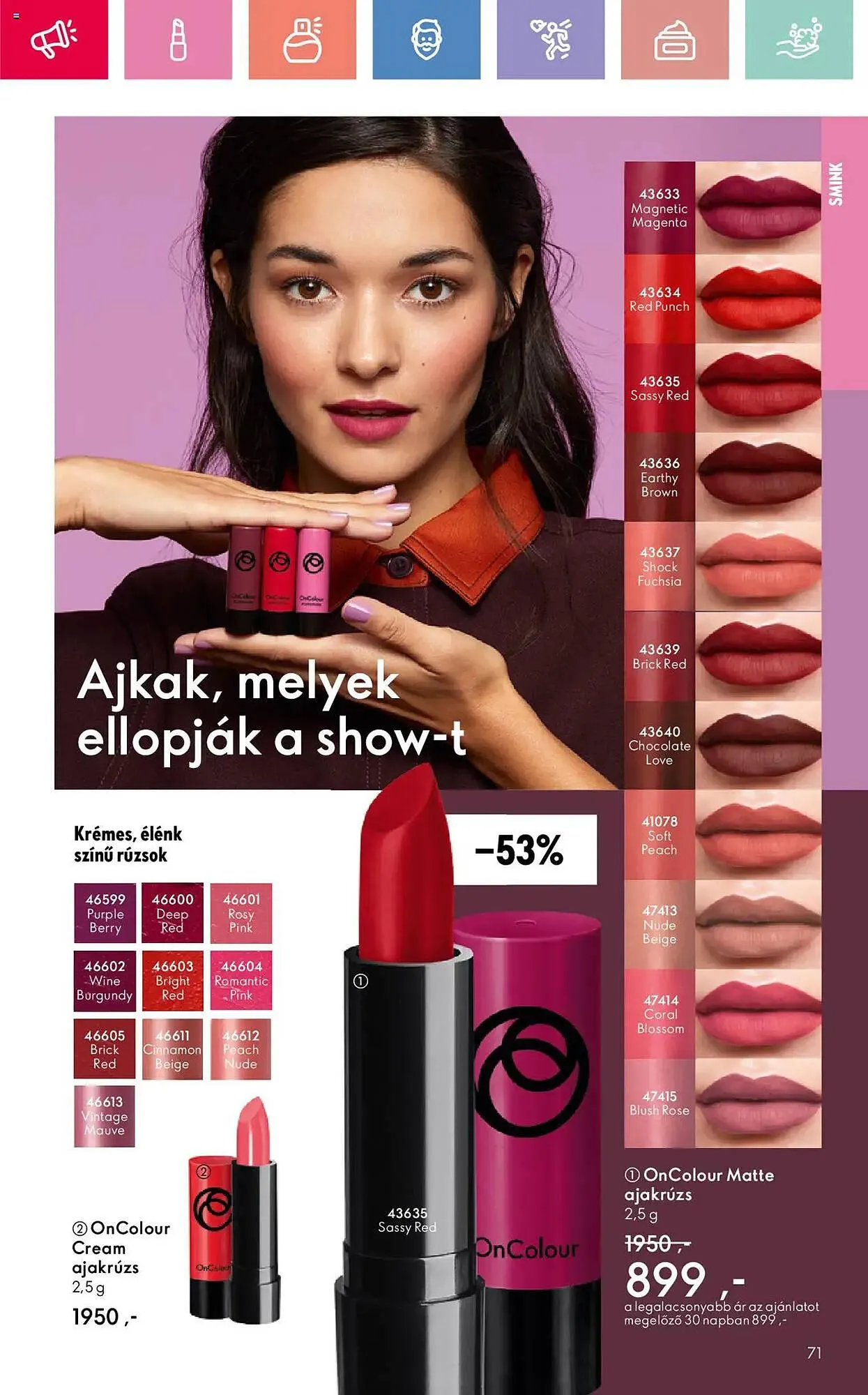 Katalógus Oriflame akciós újság augusztus 17.-tól szeptember 6.-ig 2025. - Oldal 71