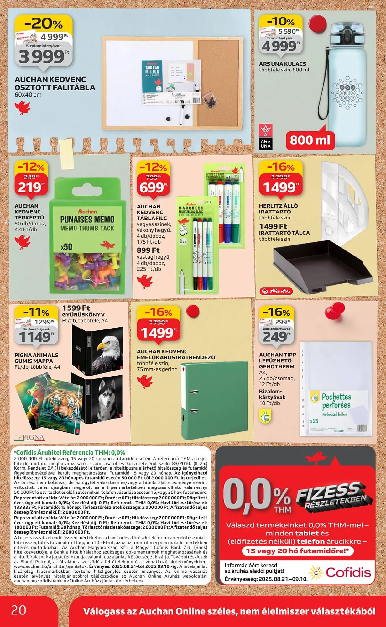 Katalógus Auchan akciós újság augusztus 21.-tól szeptember 10.-ig 2025. - Oldal 20