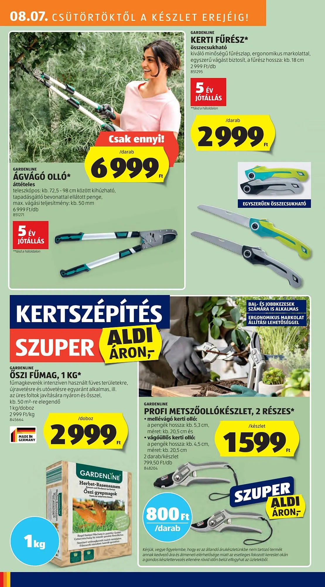 Katalógus ALDI akciós újság augusztus 7.-tól augusztus 13.-ig 2025. - Oldal 4