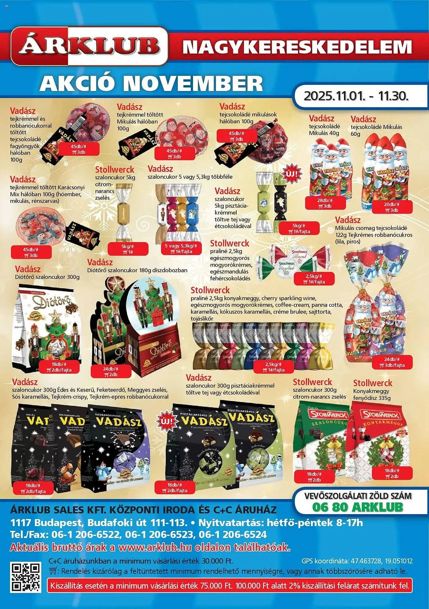ÁRKLUB akciós újság - 1