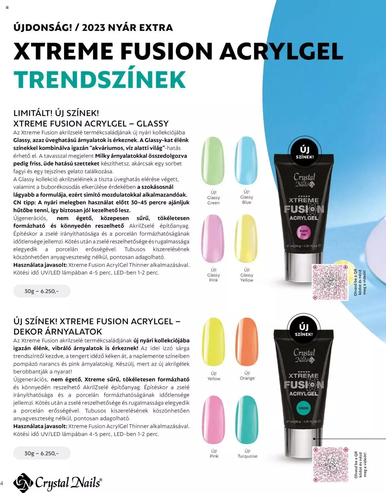 Katalógus Crystal Nails - NYÁR EXTRA KATALÓGUS június 1.-tól december 31.-ig 2023. - Oldal 4