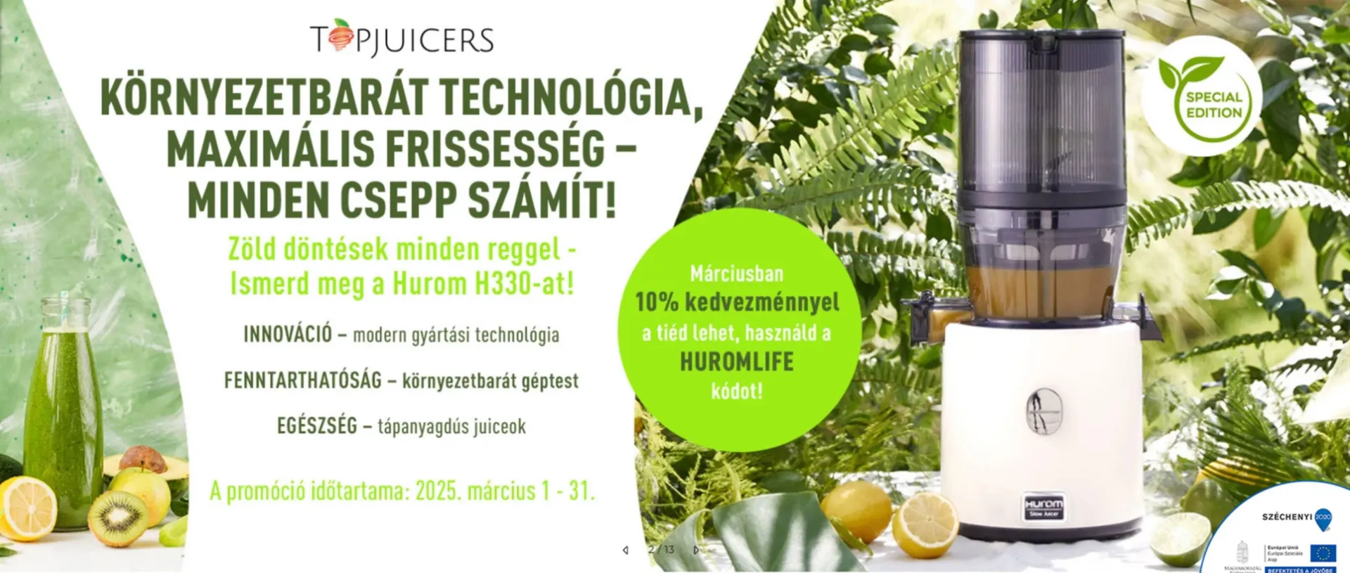 Katalógus TopJuicers akciós újság március 28.-tól április 1.-ig 2025. - Oldal 2