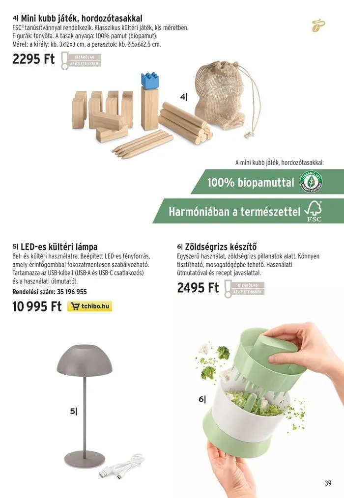 Katalógus Tchibo akciós május 27.-tól május 31.-ig 2024. - Oldal 39