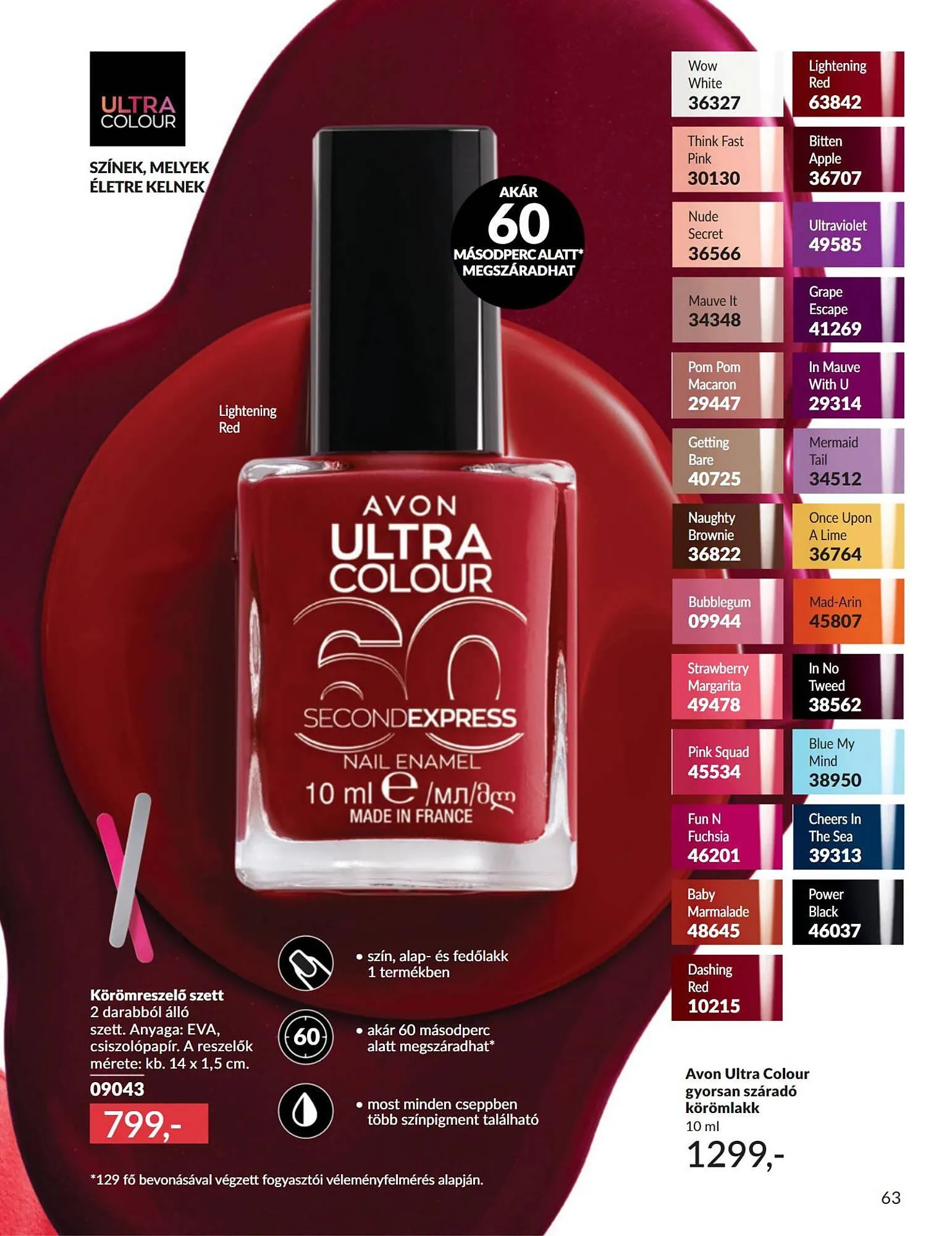 Katalógus AVON akciós újság április 1.-tól április 30.-ig 2025. - Oldal 63
