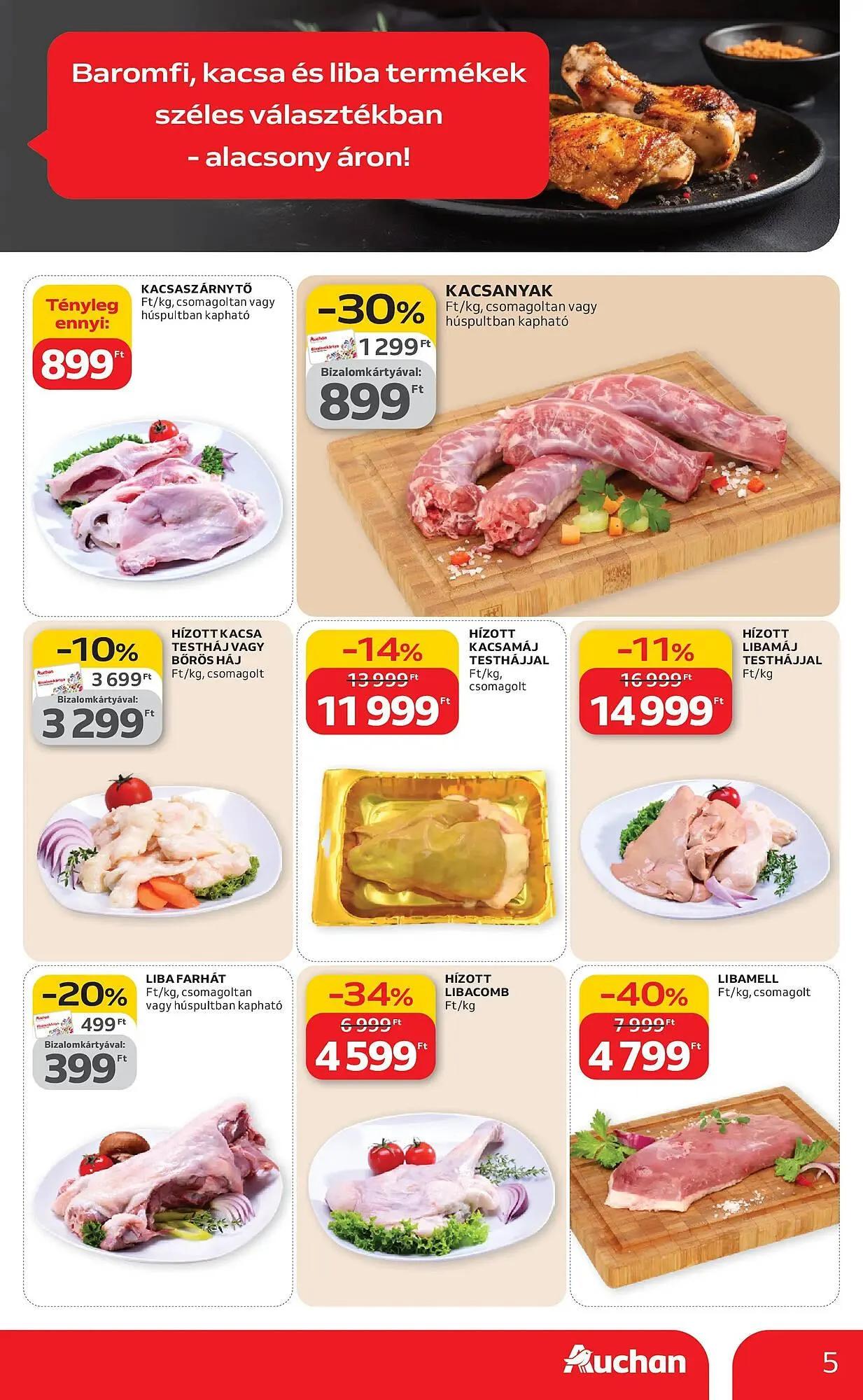 Katalógus Auchan akciós újság március 12.-tól március 18.-ig 2026. - Oldal 5