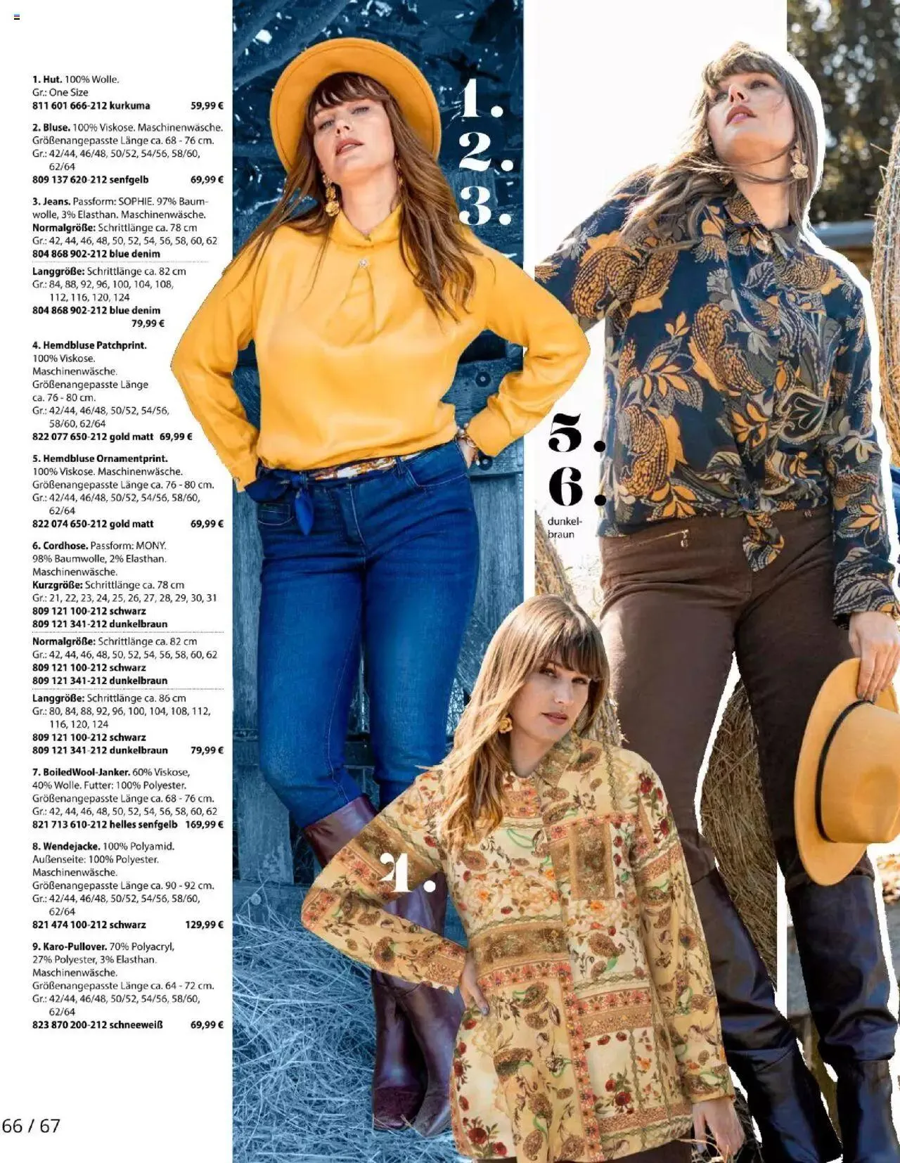 Katalógus Ulla Popken Akciós újság október 1.-tól október 31.-ig 2023. - Oldal 66