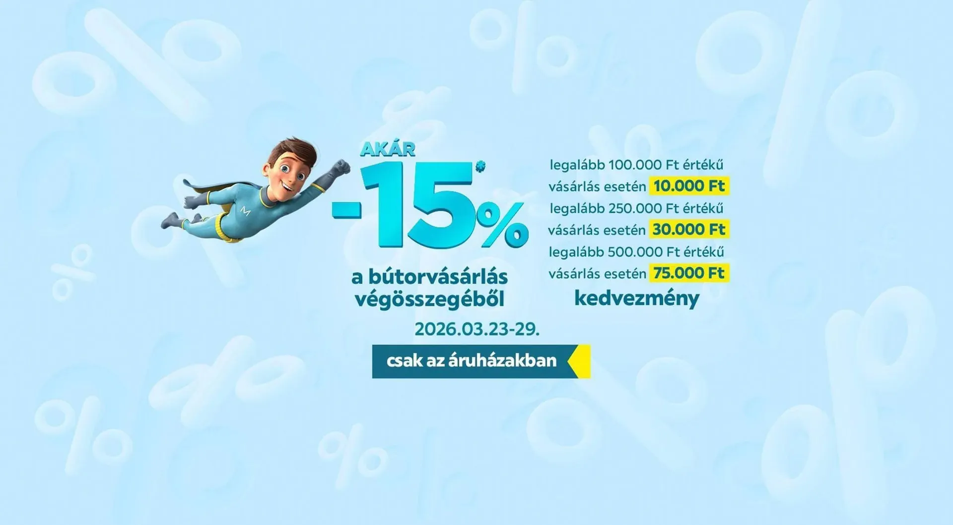 Katalógus Möbelix akciós újság március 23.-tól március 29.-ig 2026. - Oldal 1