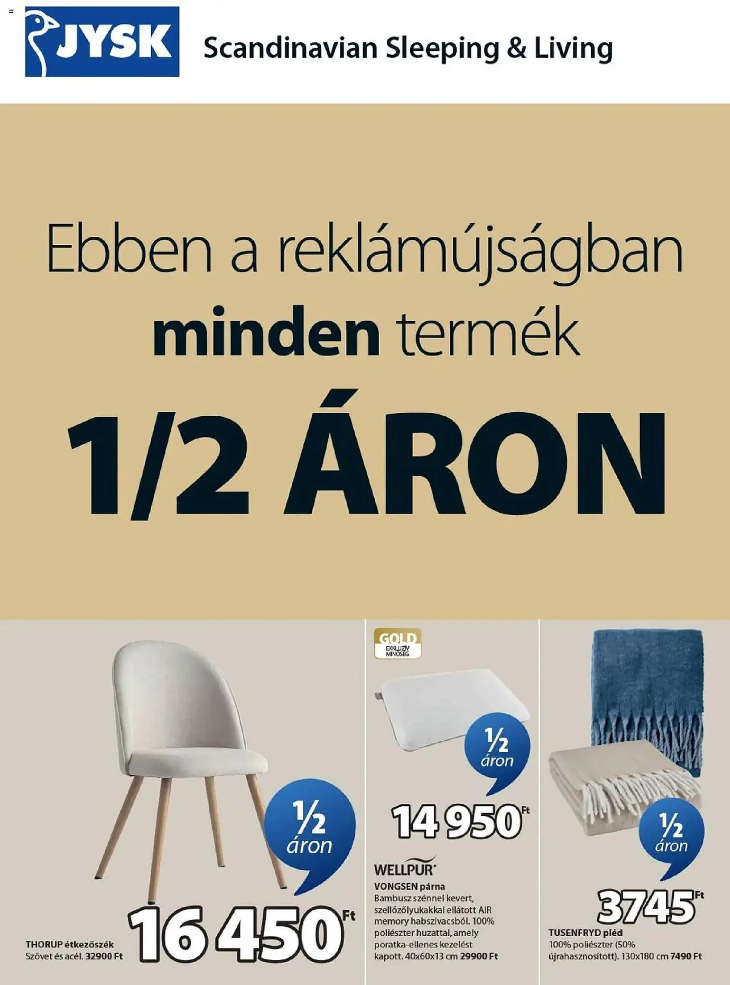 Katalógus JYSK akciós újság február 25.-tól március 3.-ig 2026. - Oldal 1