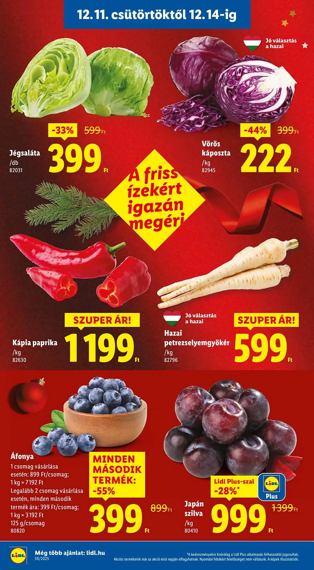Katalógus Lidl akciós újság december 11.-tól december 17.-ig 2025. - Oldal 2