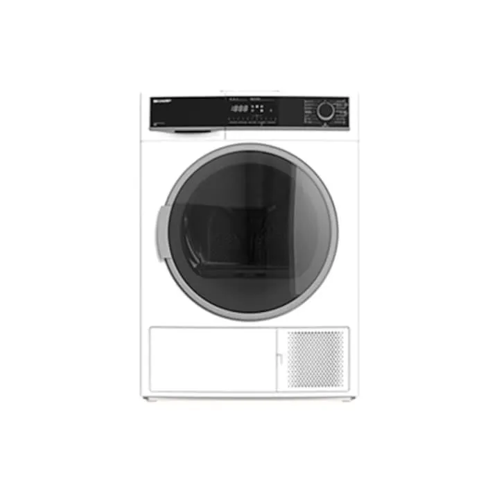 Sharp KD-HHH7S7GW21-EE Hőszivattyús szárítógép, 7 kg, 15 program, LED Touch, BubbleDrum, A++ energiaosztály, Fehér