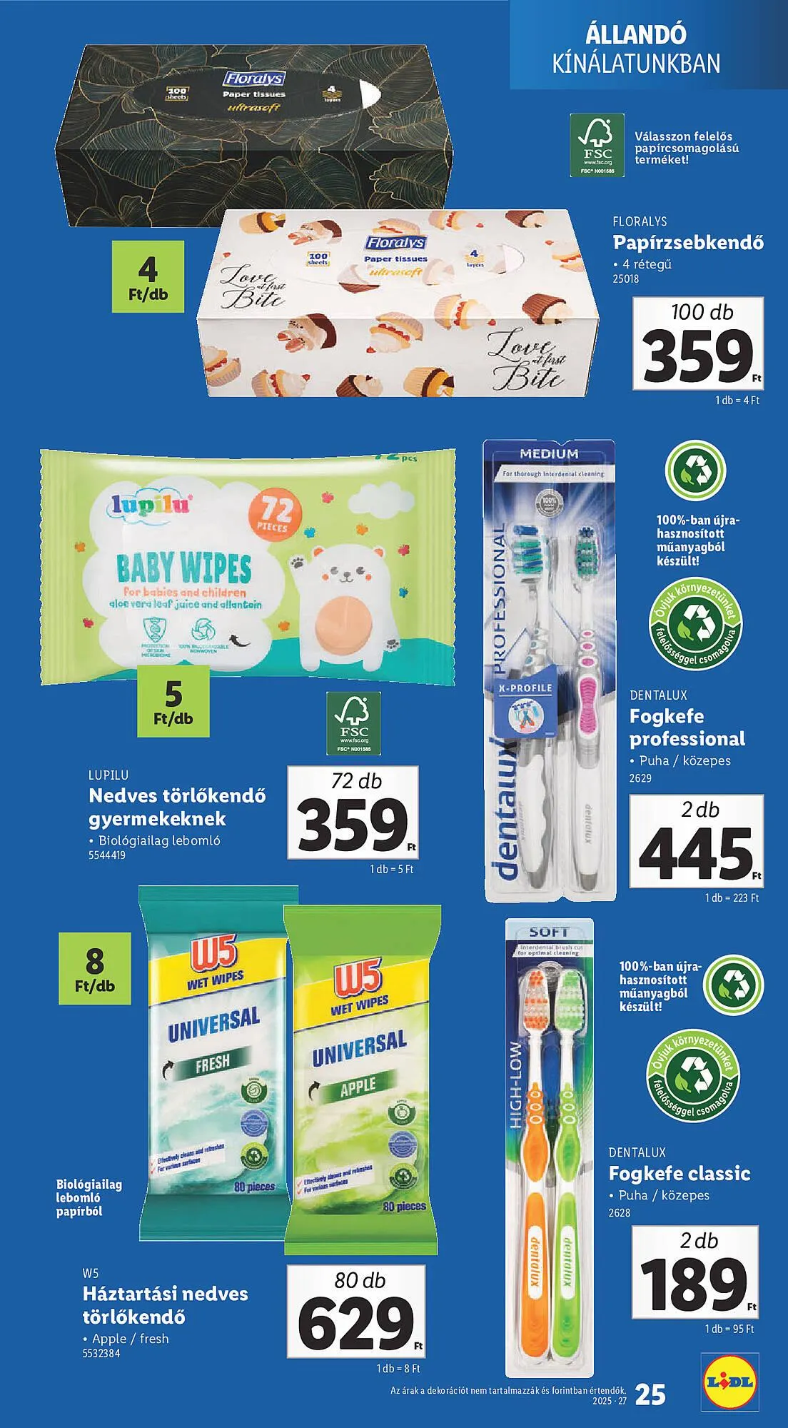 Katalógus Lidl akciós újság július 3.-tól július 9.-ig 2025. - Oldal 25