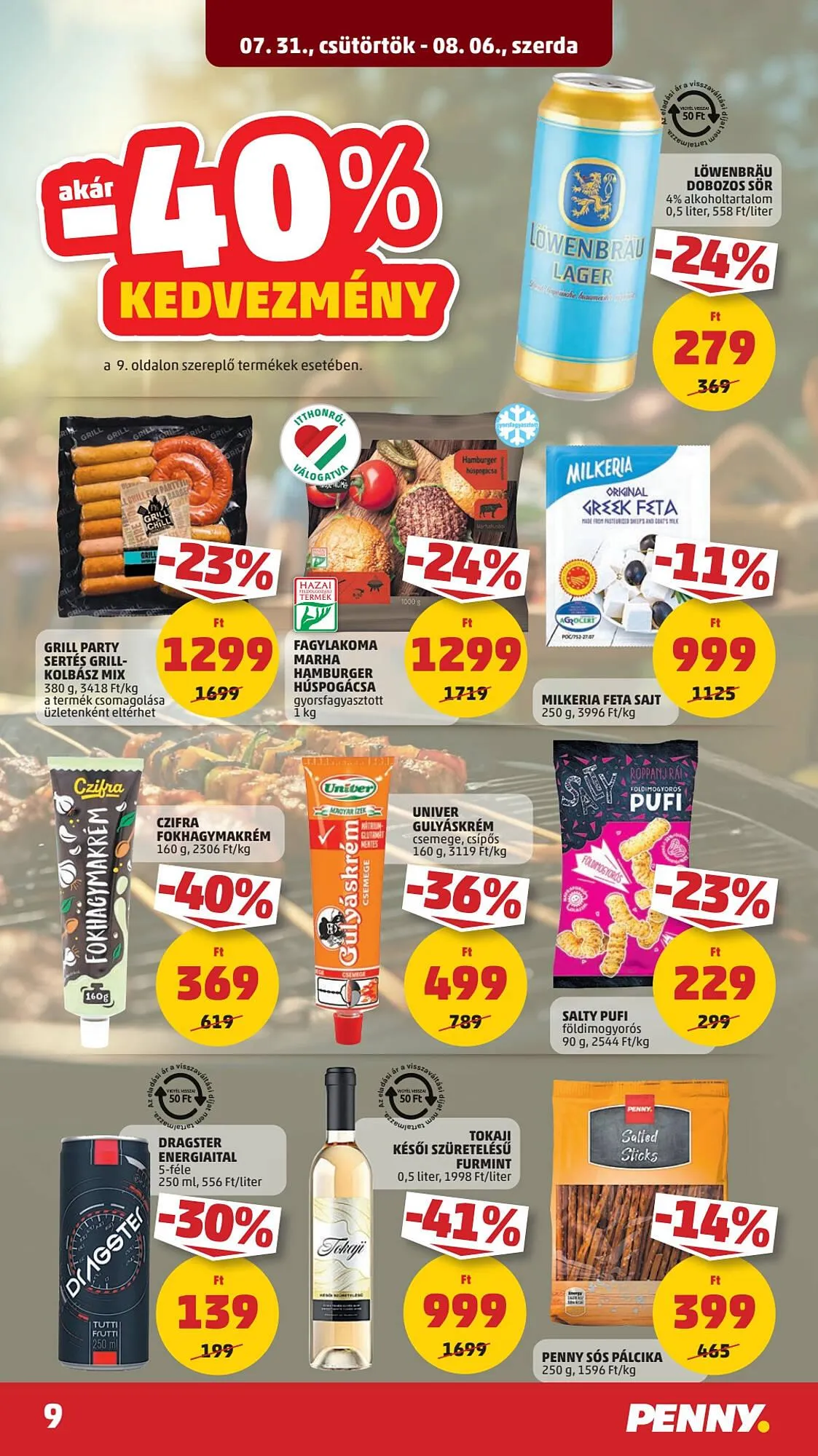 Katalógus PENNY akciós újság július 31.-tól augusztus 6.-ig 2025. - Oldal 13