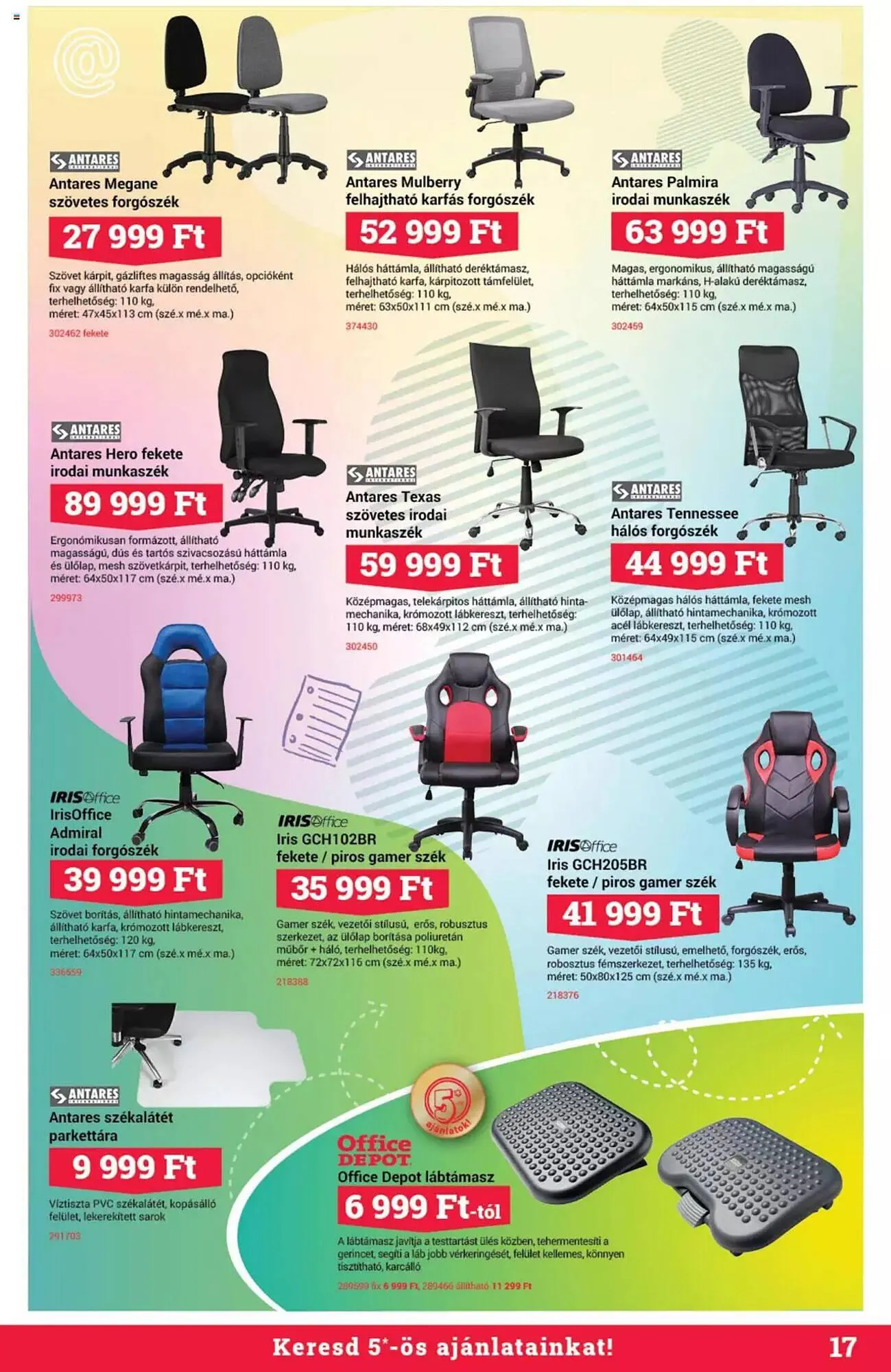 Katalógus Office Depot akciós újság augusztus 14.-tól szeptember 10.-ig 2023. - Oldal 17