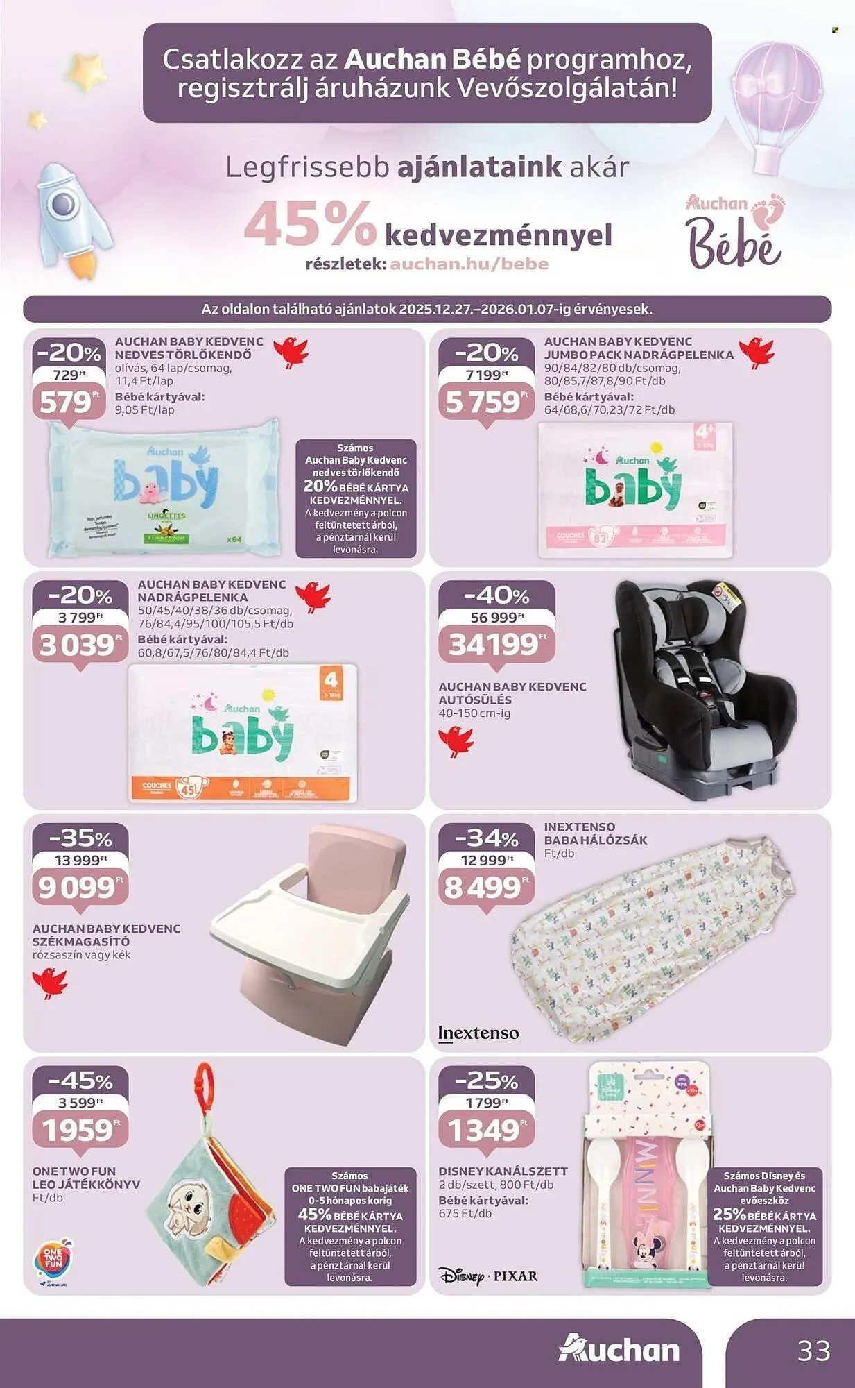 Katalógus Auchan akciós újság december 27.-tól december 31.-ig 2025. - Oldal 33