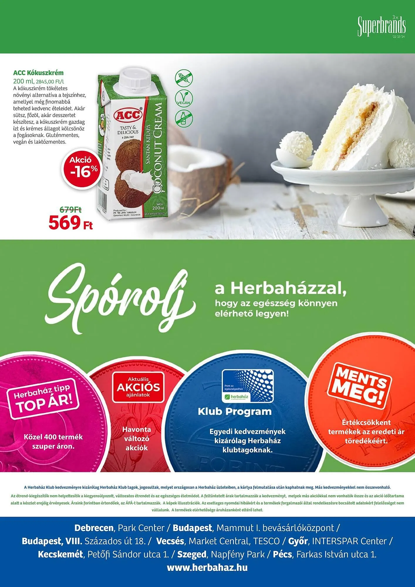 Katalógus Herbaház akciós újság augusztus 5.-tól szeptember 1.-ig 2024. - Oldal 16