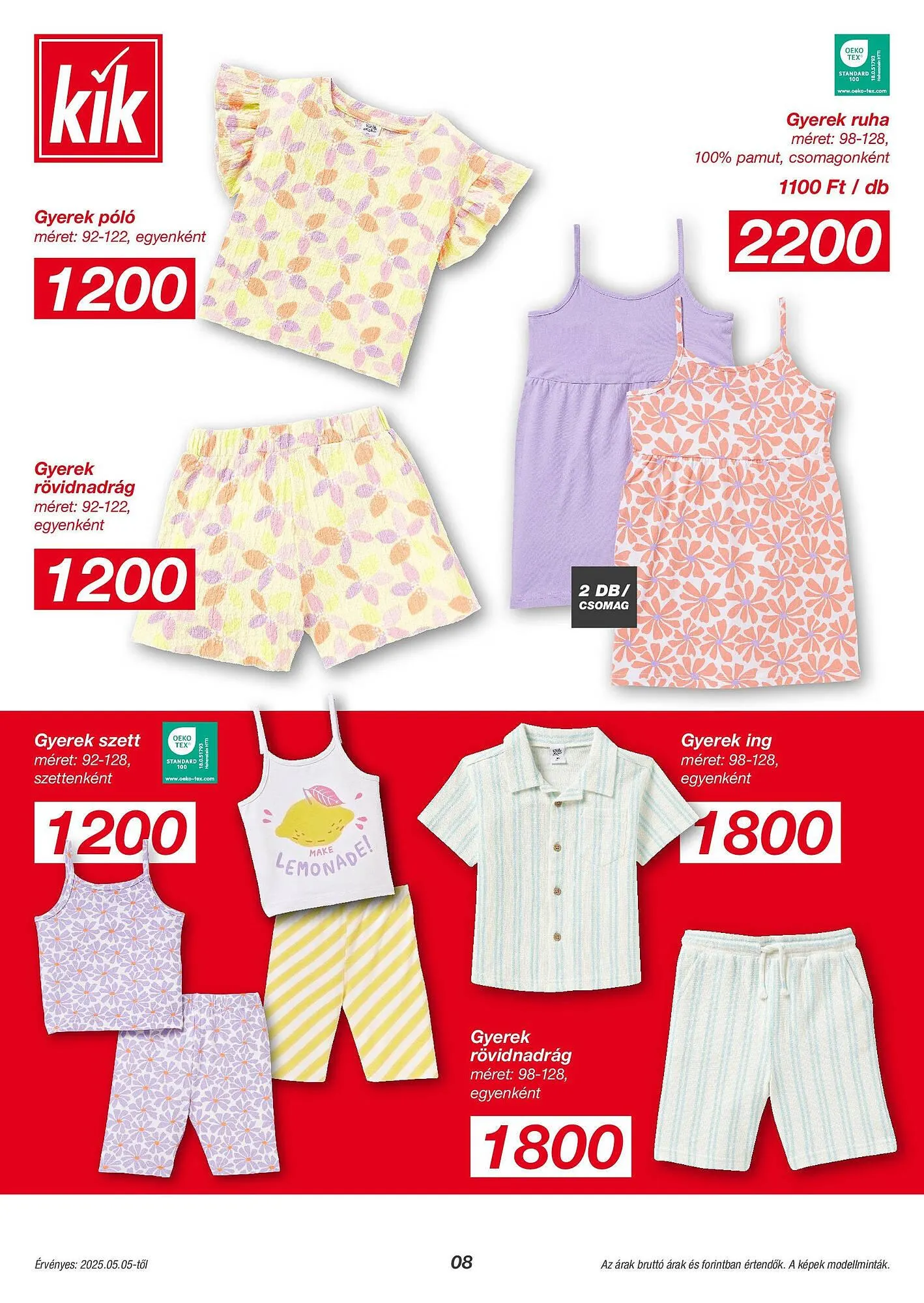 Katalógus Kik akciós újság május 5.-tól június 1.-ig 2025. - Oldal 8