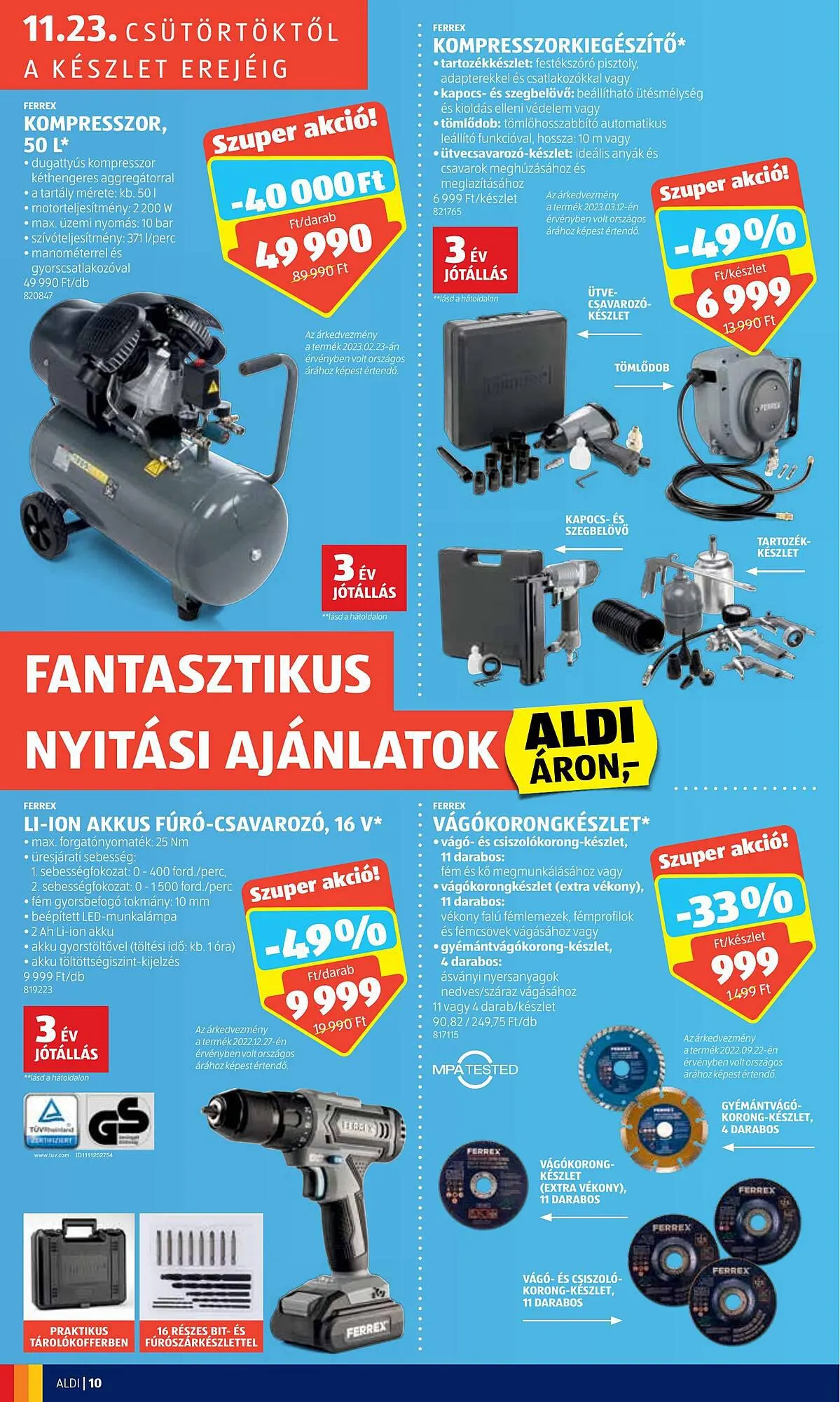 Katalógus ALDI akciós újság november 23.-tól november 23.-ig 2023. - Oldal 10
