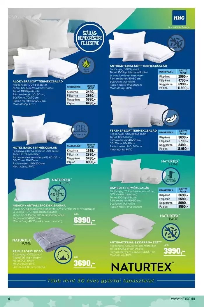 Katalógus Fehér Hetek katalógus december 1.-tól január 31.-ig 2025. - Oldal 4