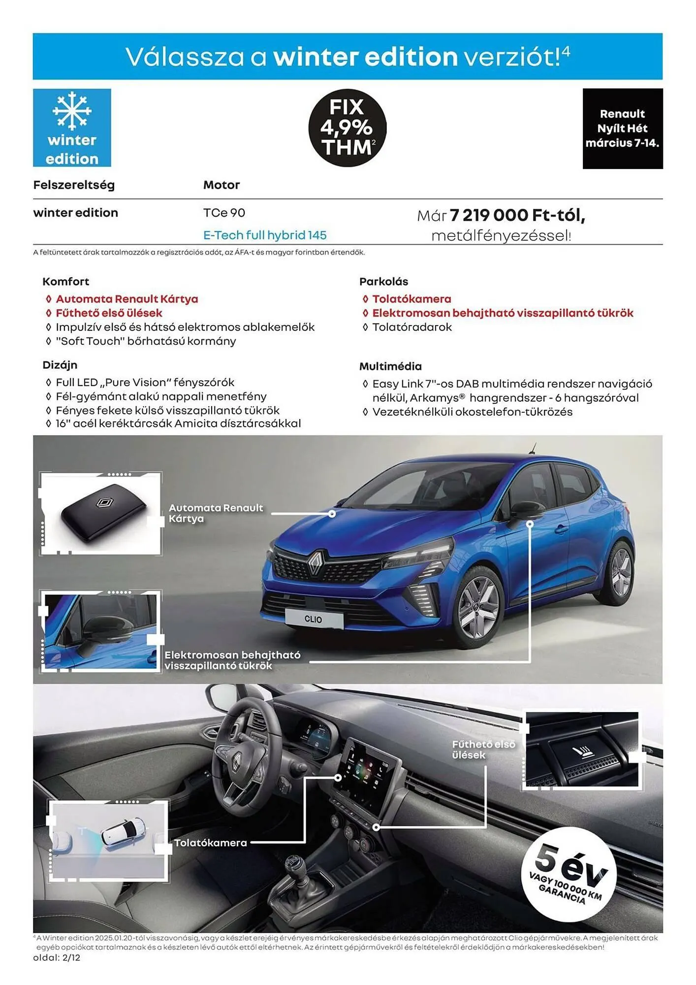 Katalógus Renault akciós újság március 11.-tól április 14.-ig 2025. - Oldal 2