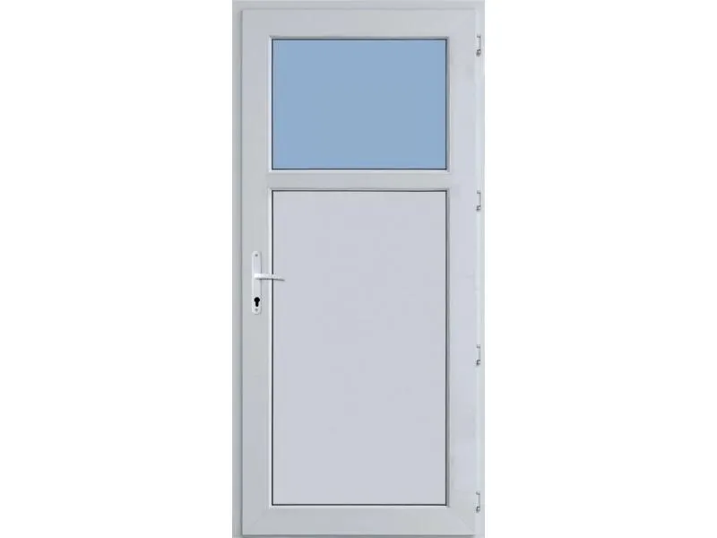 DRÁVA - műanyag mellékbejárati ajtó 98x208 (jobb)