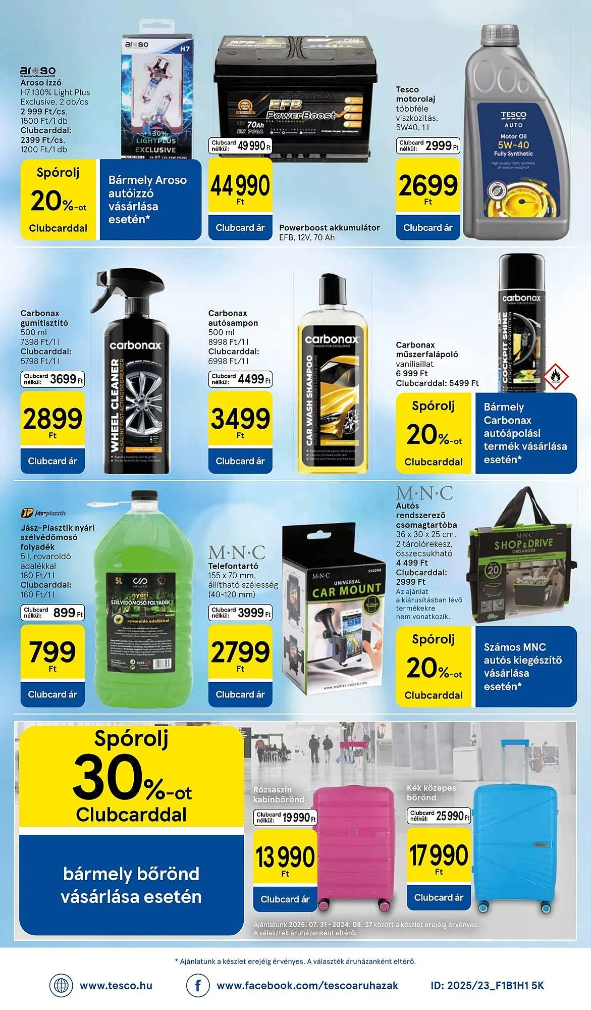 Katalógus Tesco akciós újság július 31.-tól augusztus 6.-ig 2025. - Oldal 32