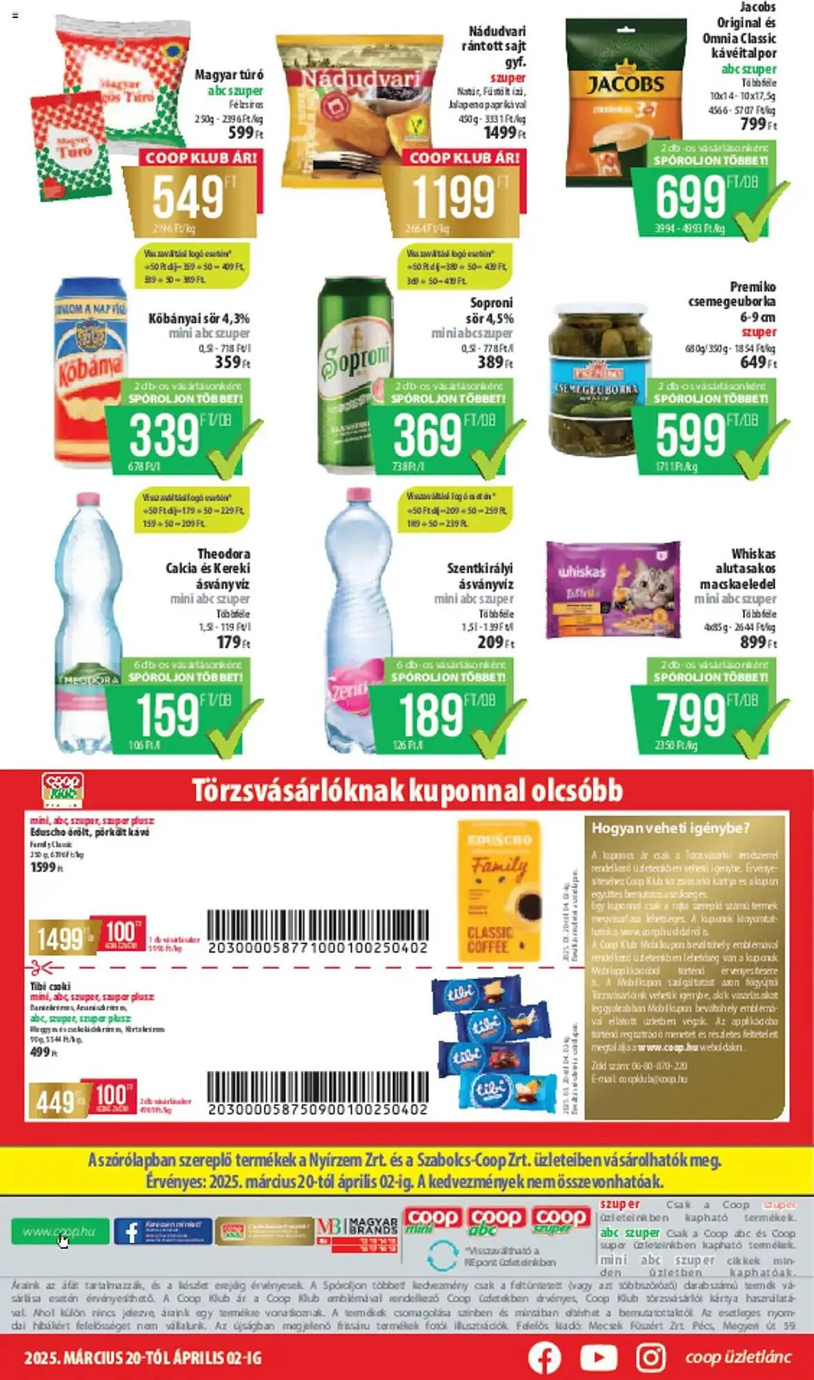 Katalógus Coop akciós újság március 20.-tól április 2.-ig 2025. - Oldal 8