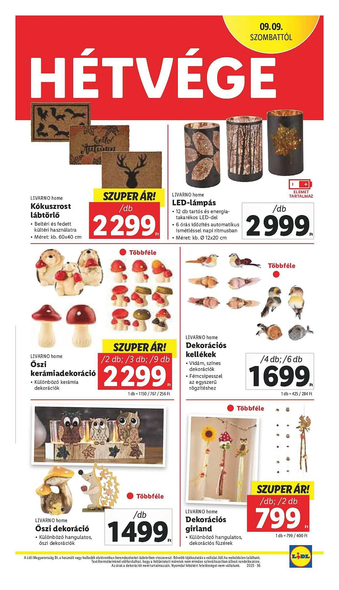 Katalógus Lidl akciós újság szeptember 7.-tól szeptember 13.-ig 2023. - Oldal 21