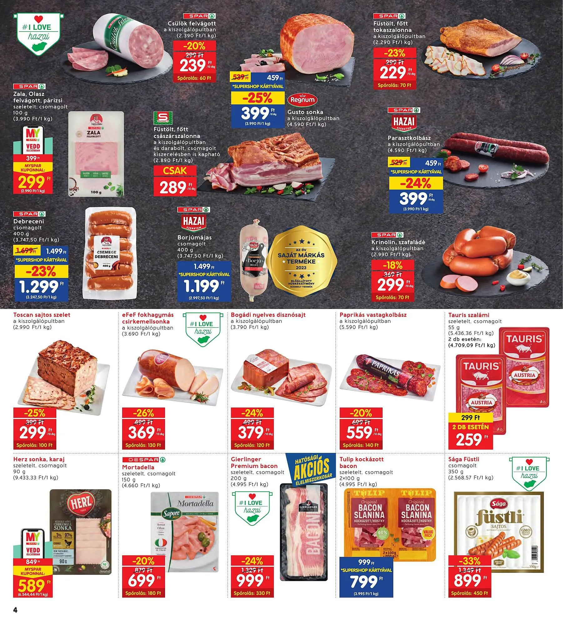 Katalógus Interspar akciós újság szeptember 21.-tól szeptember 27.-ig 2023. - Oldal 6