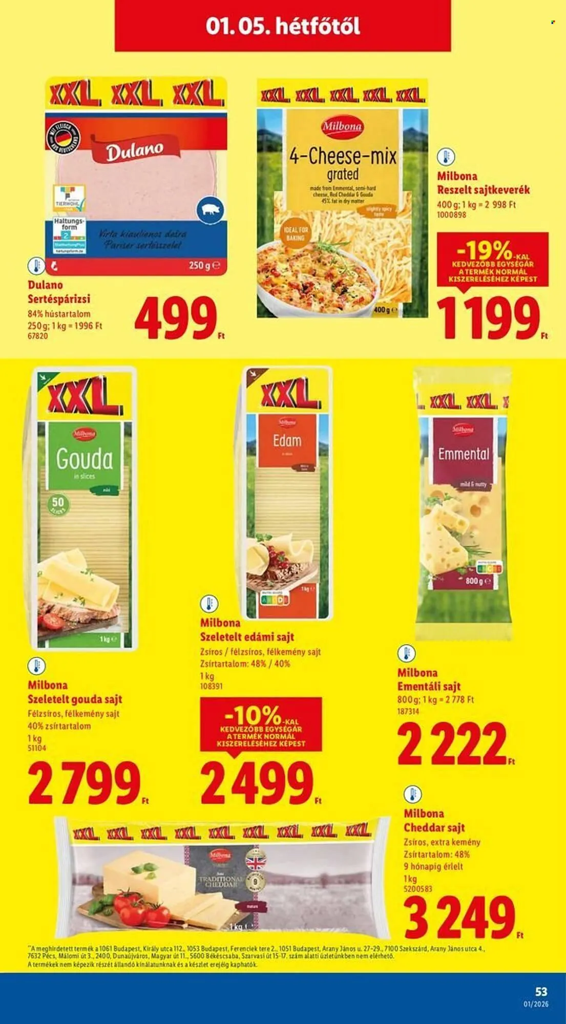 Katalógus Lidl akciós újság január 2.-tól január 7.-ig 2026. - Oldal 53