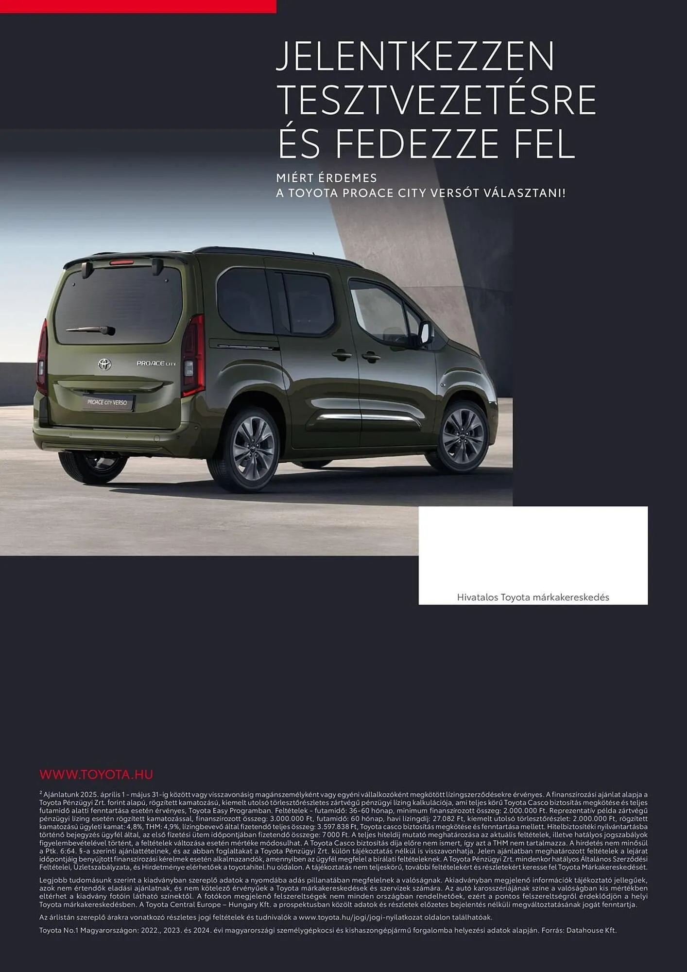 Katalógus Toyota akciós újság április 1.-tól május 31.-ig 2025. - Oldal 17